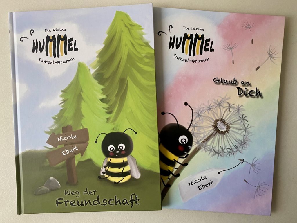 Buchcover Die kleine Hummel Sumsel-Brumm Weg der Freundschaft Glaub an Dich