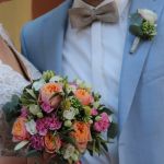 Brautpaar Blumenschmuck