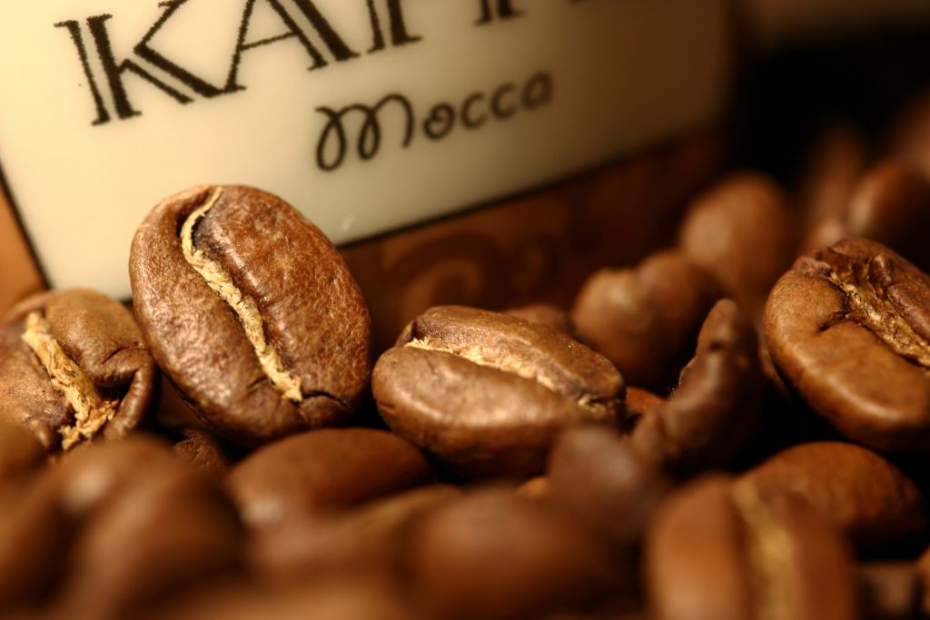 Produktfotografie Makrofotografie Kaffeebohnen