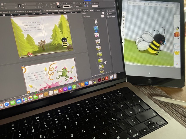 Die kleine Hummel Sumsel-Brumm Umsetzung am PC
