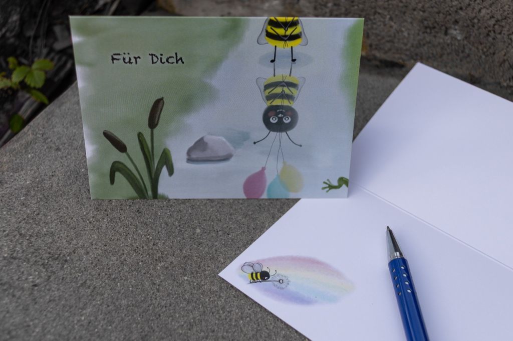 Sumsel-Brumm Karte Motiv 2 Für dich